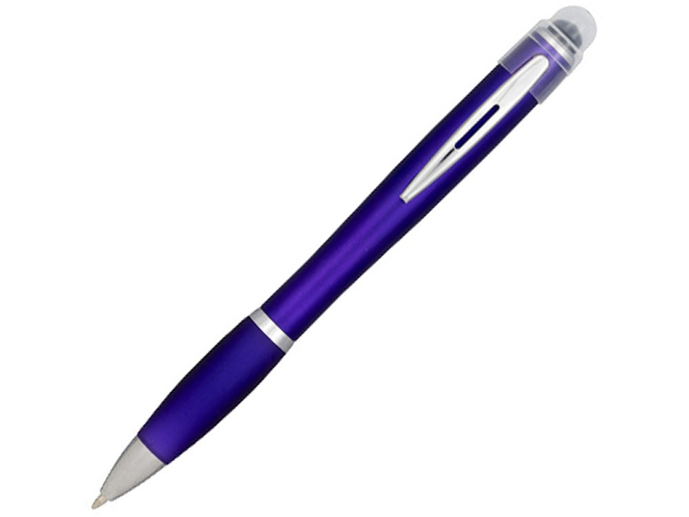 Ручка цветная светящаяся Nash, пурпурный - фото 1 - id-p111789875