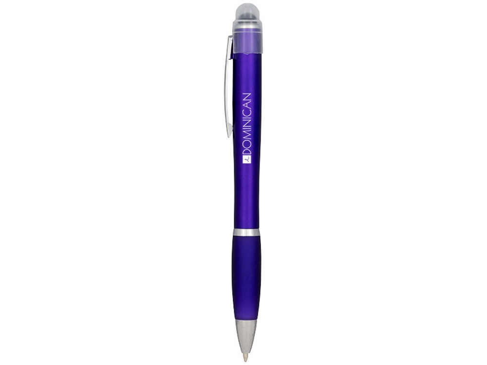 Ручка цветная светящаяся Nash, пурпурный - фото 3 - id-p111789875
