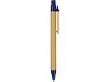 Ручка шариковая Salvador, натуральный/темно-синий, черные чернила, фото 3