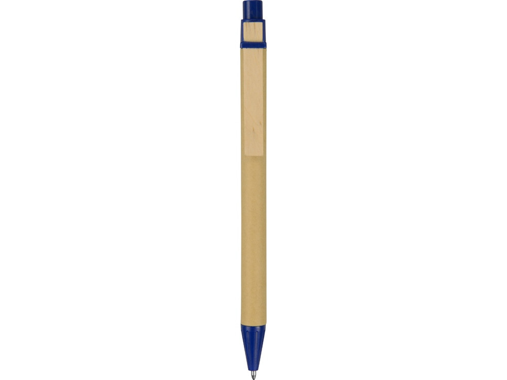 Ручка шариковая Salvador, натуральный/темно-синий, черные чернила - фото 5 - id-p111782890