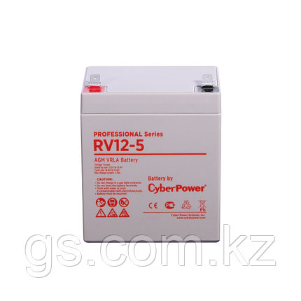 Аккумуляторная батарея CyberPower RV12-5 12В 6 Ач, фото 2