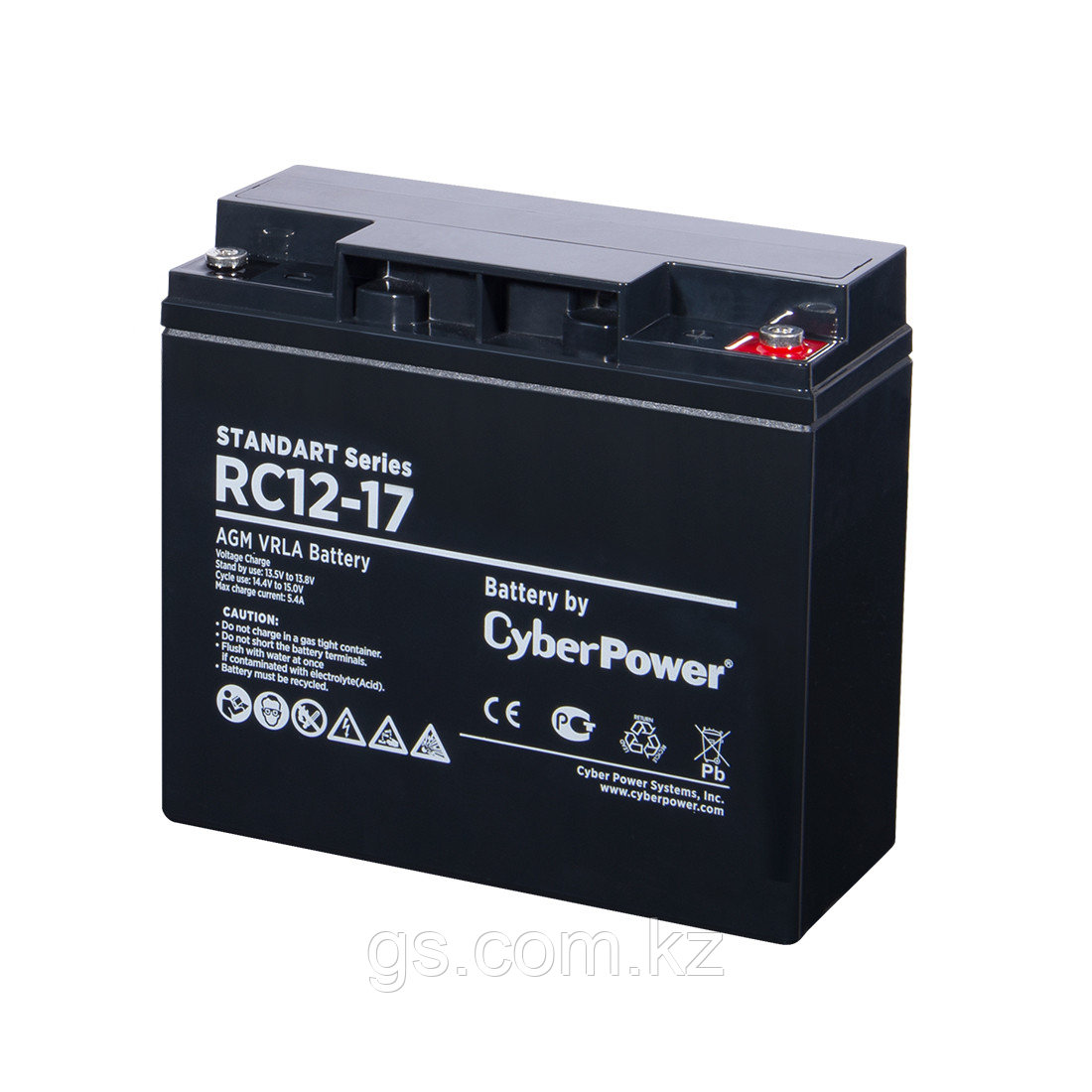 Аккумуляторная батарея CyberPower RC12-17 12В 17 Ач - фото 1 - id-p111827093