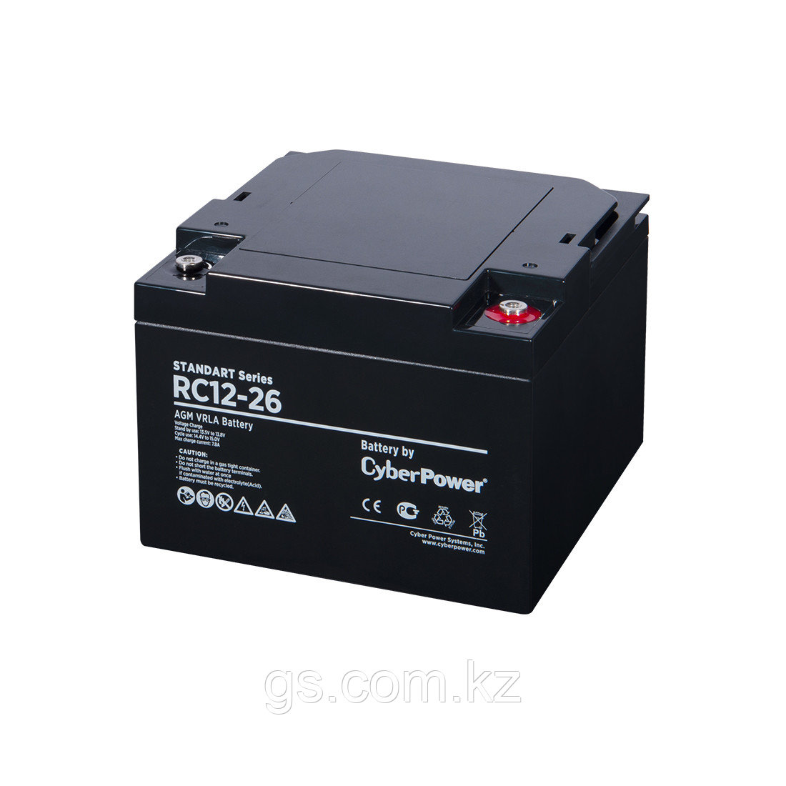 Аккумуляторная батарея CyberPower RC12-26 12В 26 Ач - фото 1 - id-p111827095