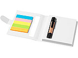 Набор стикеров Expose с ручкой и блокнотом А7, белый, фото 2