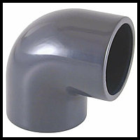 Отвод PVC (ПВХ) для бассейна (90 мм)