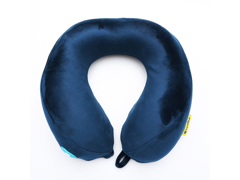 Подушка для путешествий со встроенным массажером Massage Tranquility Pillow, синий - фото 2 - id-p111815877