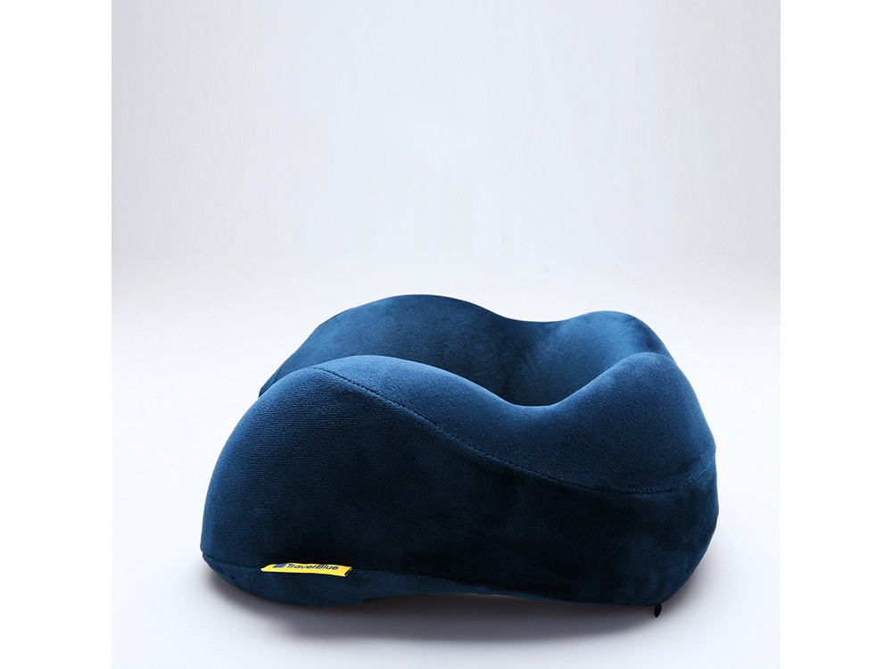 Подушка для путешествий со встроенным массажером Massage Tranquility Pillow, синий - фото 3 - id-p111815877