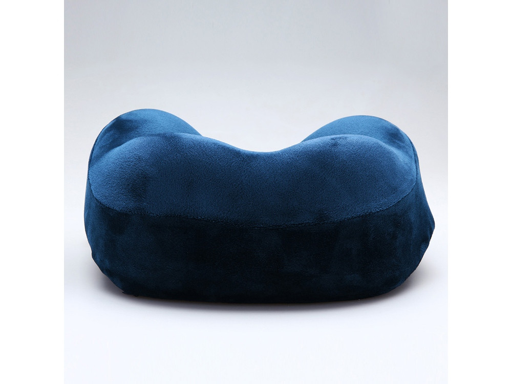 Подушка для путешествий со встроенным массажером Massage Tranquility Pillow, синий - фото 6 - id-p111815877