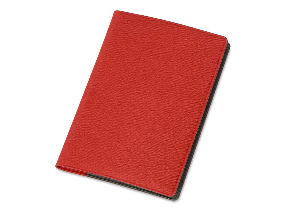 Обложка для паспорта с RFID защитой отделений для пластиковых карт Favor, красная/серая - фото 1 - id-p111807874