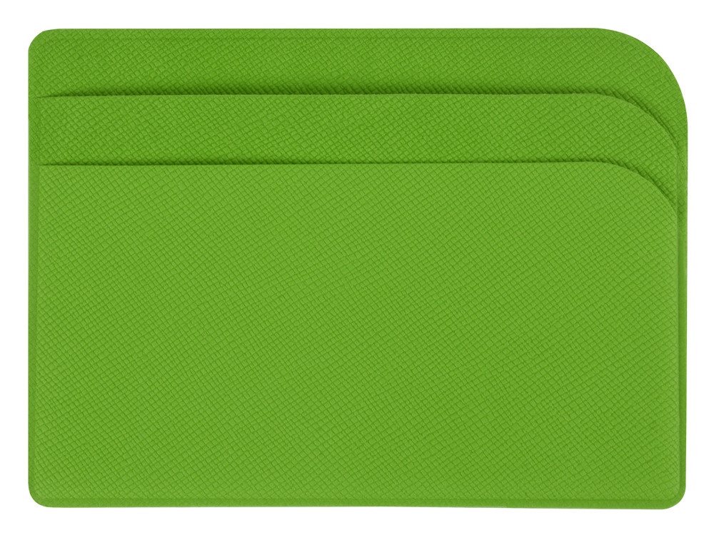 Картхолдер для 3-пластиковых карт Favor, зеленое яблоко - фото 2 - id-p111807878