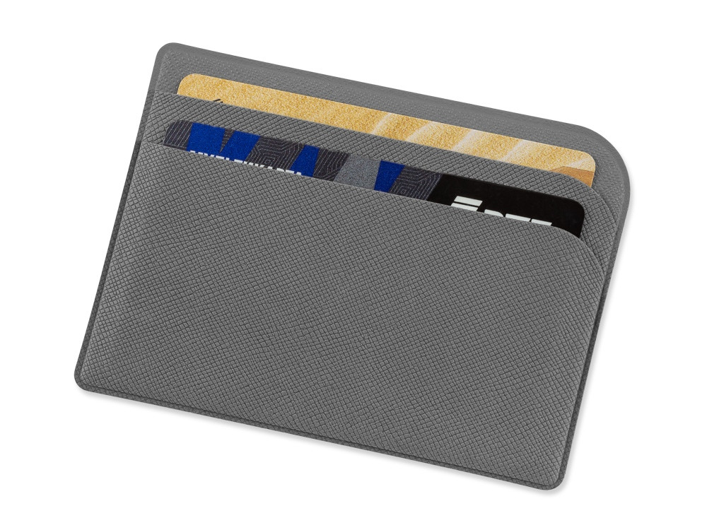 Картхолдер для 3-пластиковых карт Favor, светло-серый - фото 1 - id-p111807884
