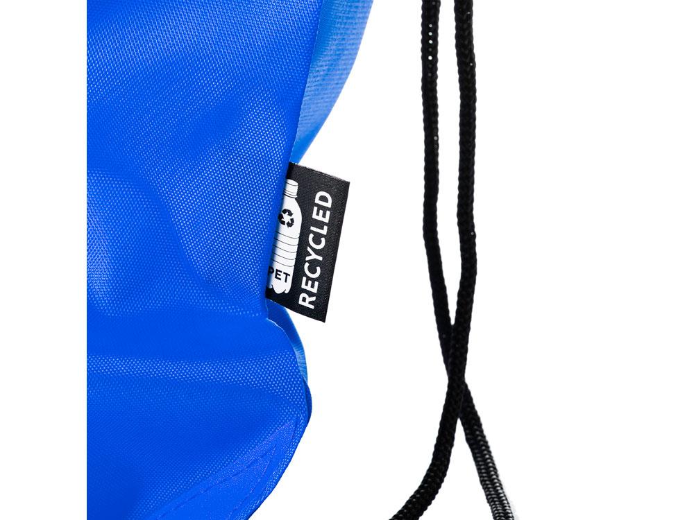 Рюкзак-мешок LARUS из мягкого материала RPET, королевский синий - фото 2 - id-p111820903