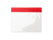 Бейдж BASH из ПВХ, красный