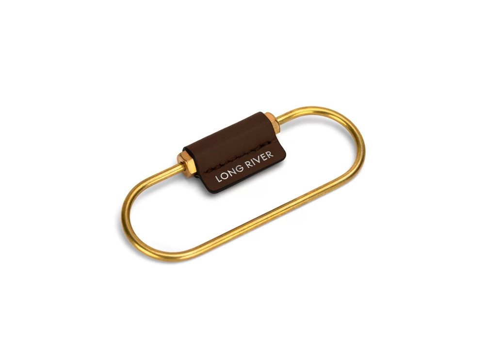 Карабин для ключей Тоне, коричневый - фото 1 - id-p111818928