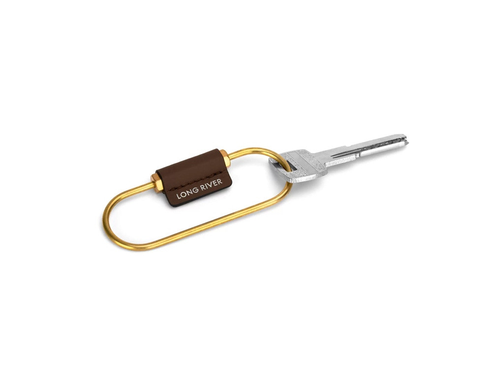 Карабин для ключей Тоне, коричневый - фото 2 - id-p111818928