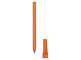 Ручка картонная с колпачком Recycled, оранжевый, фото 2