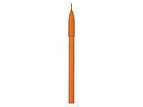 Ручка картонная с колпачком Recycled, оранжевый, фото 4