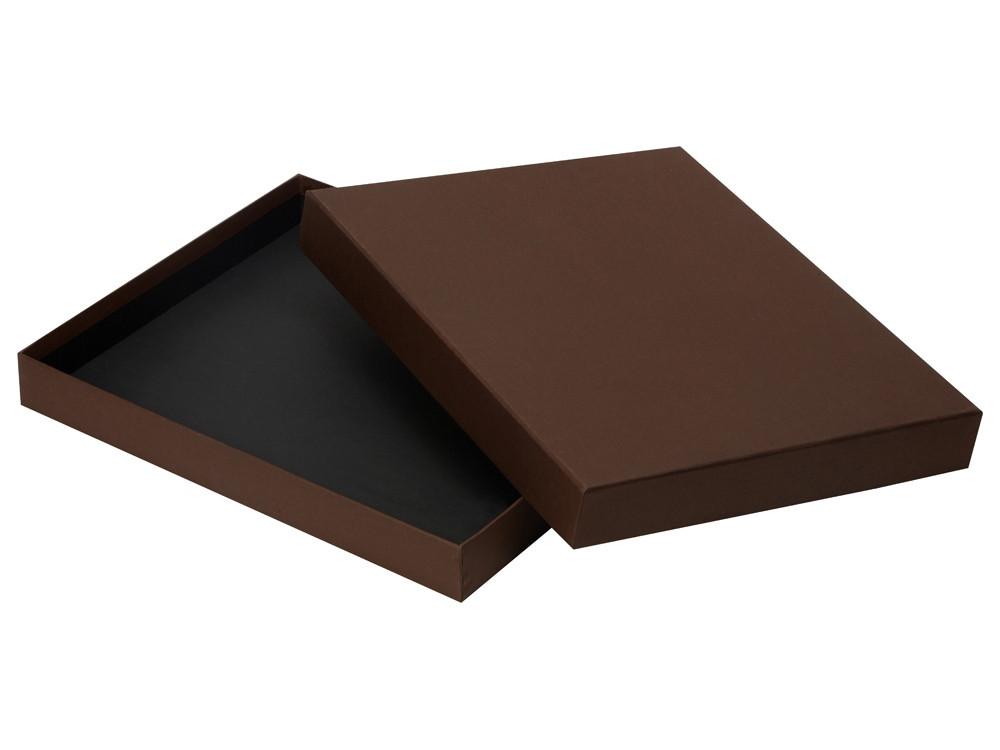 Подарочная коробка 36,8 х 30,6 х 4,5 см, коричневый - фото 2 - id-p111783949