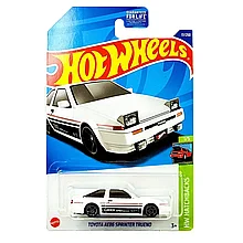 Hot Wheels Модель Toyota AE86 Sprinter Trueno, белый