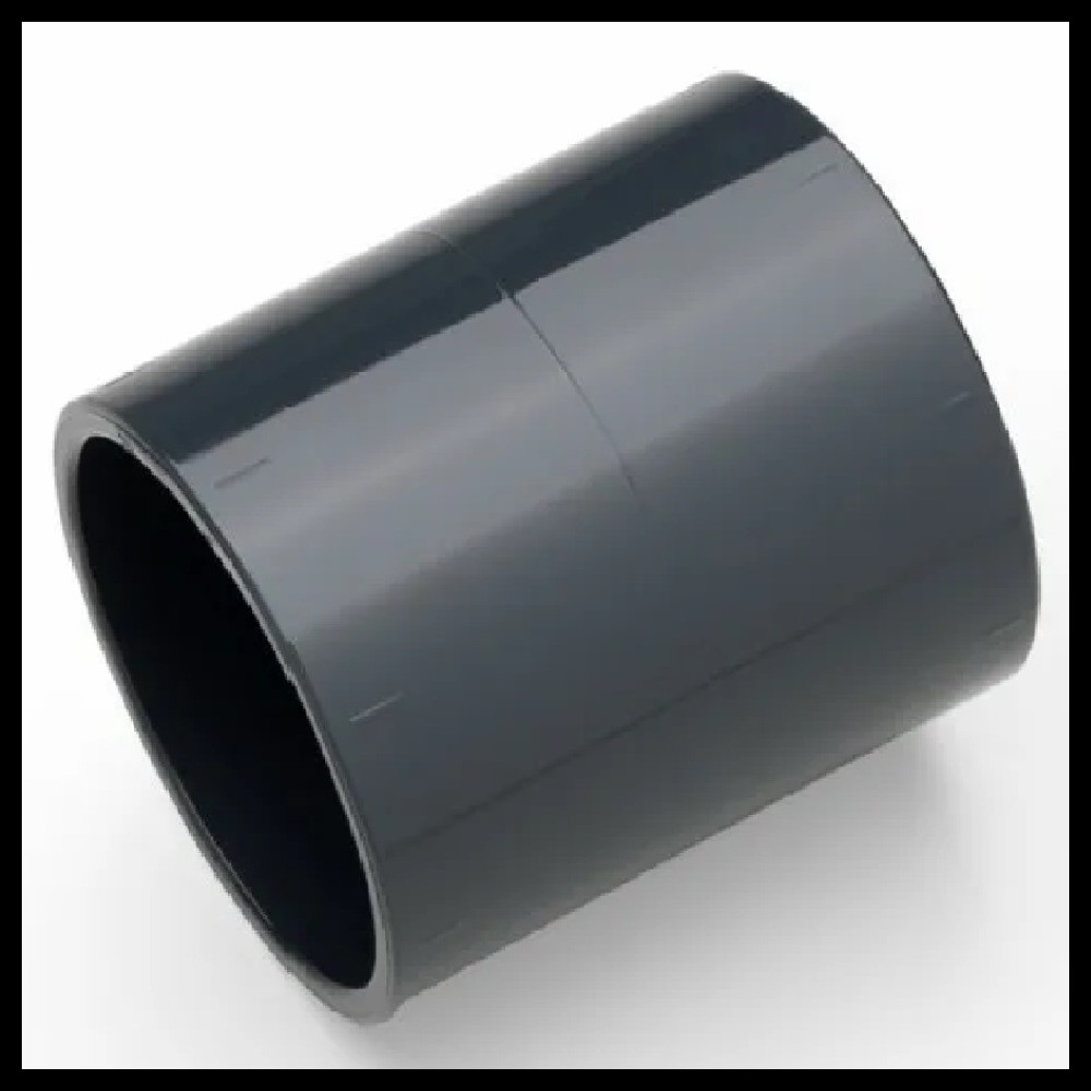 Муфта соединительная для труб PVC (ПВХ, 140 мм) - фото 1 - id-p86684594