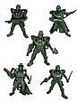 Битвы Fantasy Армия солдатиков Набор 12 Киберпанк, фото 3