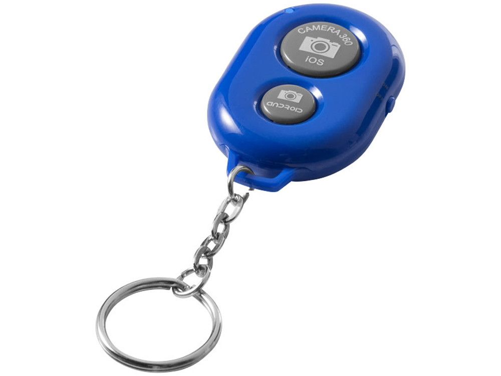 Брелок для селфи с функцией Bluetooth®, ярко-синий/серый - фото 1 - id-p111833519
