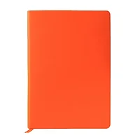 Блокнот NIKA soft touch ,Оранжевый