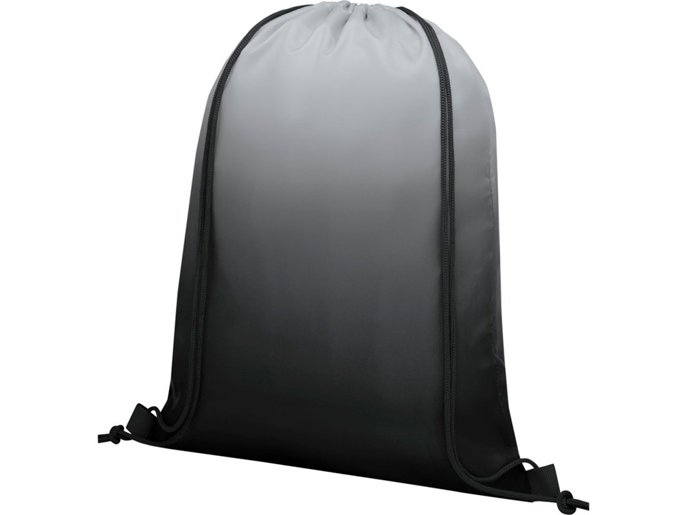 Сетчатый рюкзак Oriole со шнурком и плавным переходом цветов, черный - фото 1 - id-p111833845