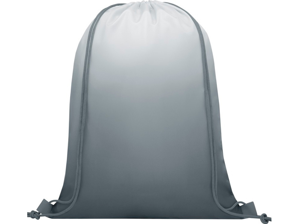 Сетчатый рюкзак Oriole со шнурком и плавным переходом цветов, серый - фото 2 - id-p111833850