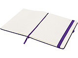 Блокнот Rivista большого размера, пурпурный, фото 5