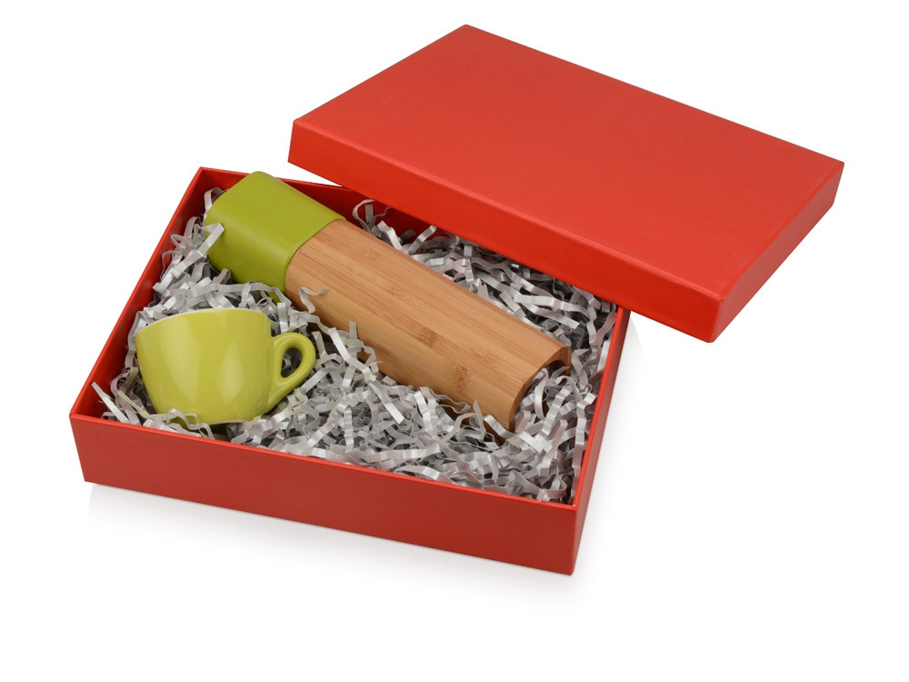 Подарочная коробка Corners средняя, красный - фото 3 - id-p111841431