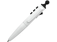 Ручка шариковая Clic Pen, белый/черный