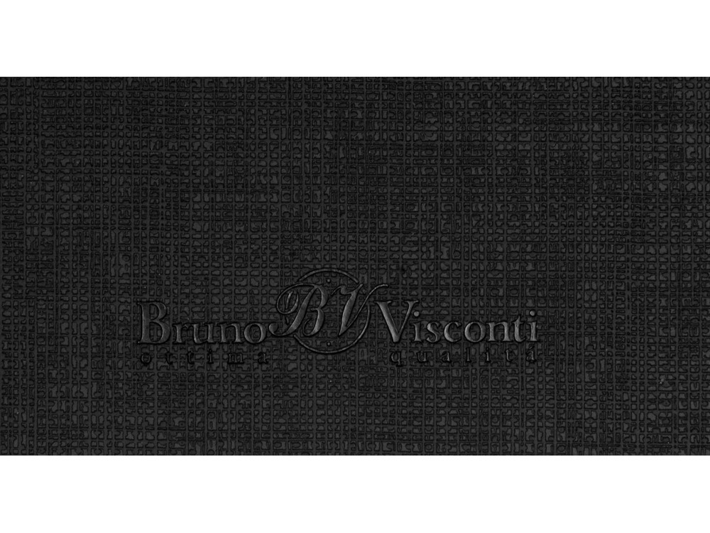 Подарочный набор Bruno Visconti Marseille: ежедневник недатирован А5, ручка шариковая, черный - фото 8 - id-p111833568