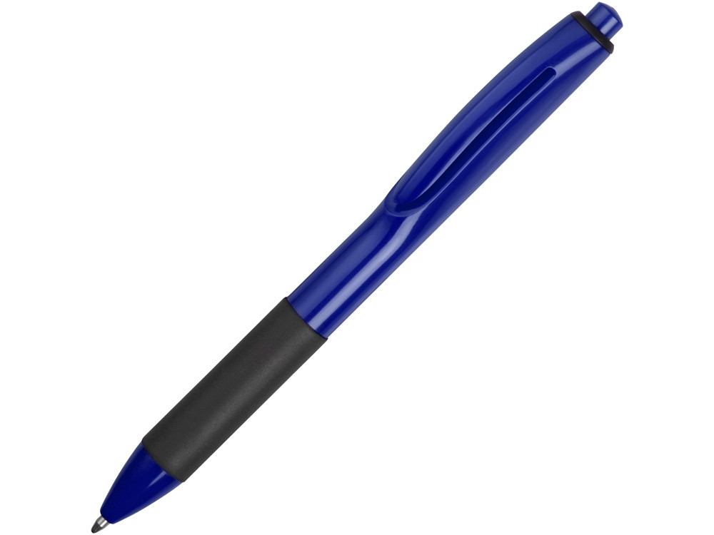 Ручка пластиковая шариковая Band, синий/черный - фото 1 - id-p111788781