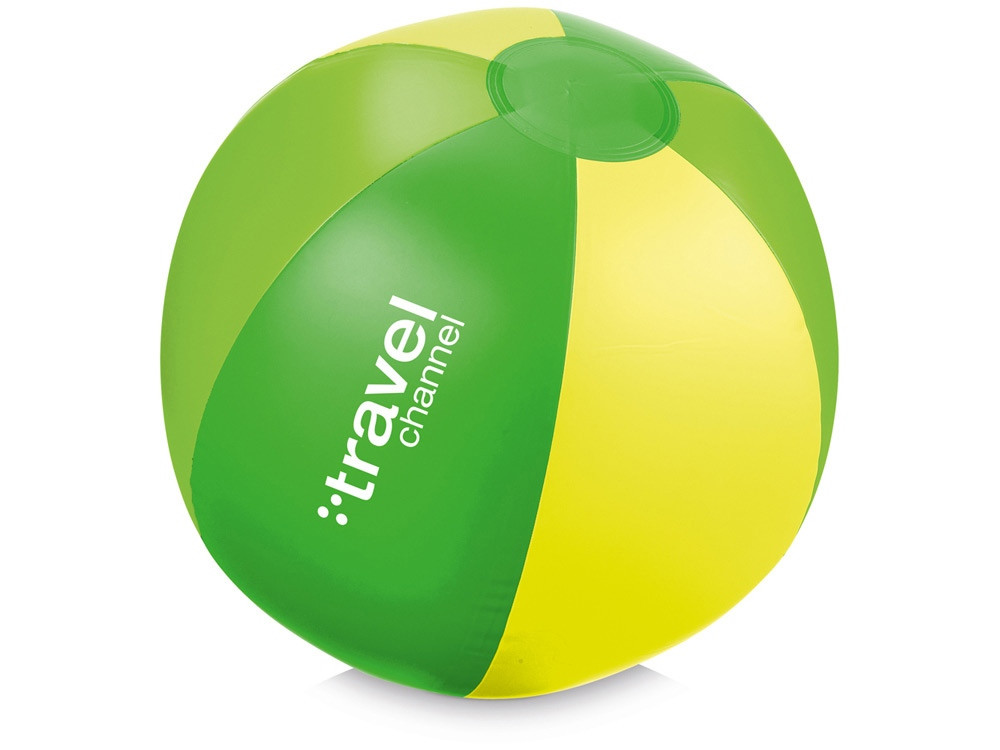 Мяч надувной пляжный Trias, зеленый - фото 1 - id-p111833624