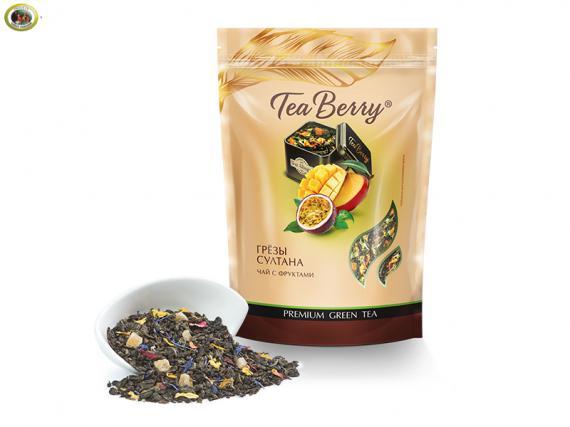 Теа Berry чай зеленый "Грезы Султана" 200 гр. - фото 1 - id-p111837654