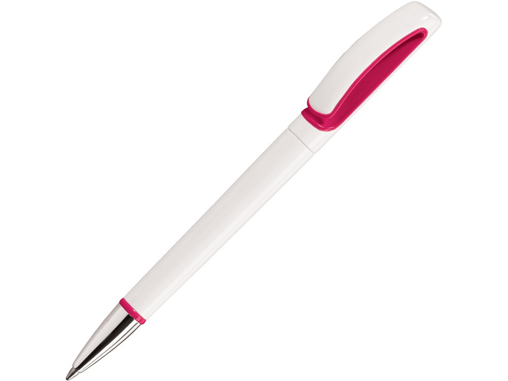 Шариковая ручка Tek, белый/розовый - фото 1 - id-p111834542