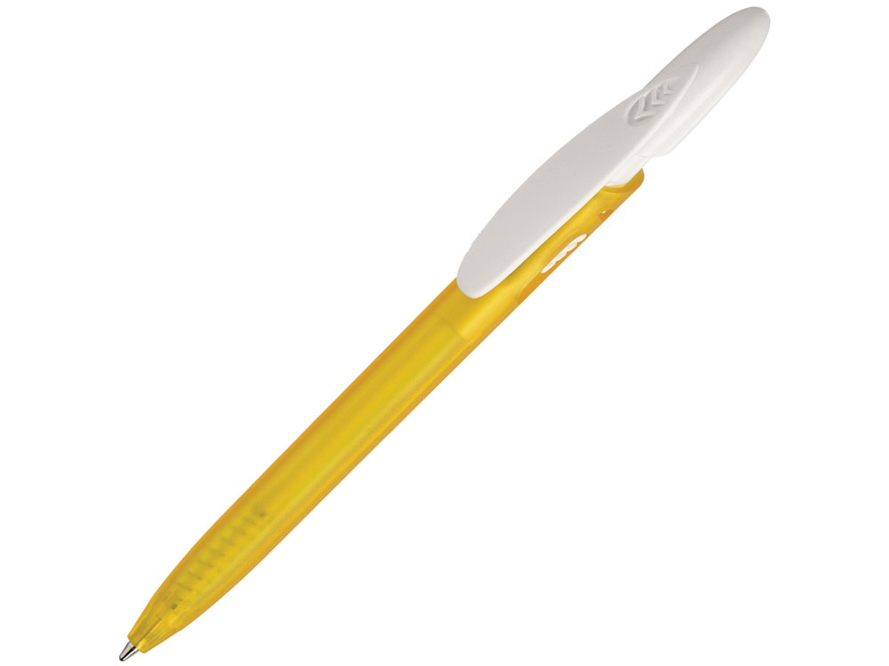 Шариковая ручка Rico Mix, желтый/белый - фото 1 - id-p111834618