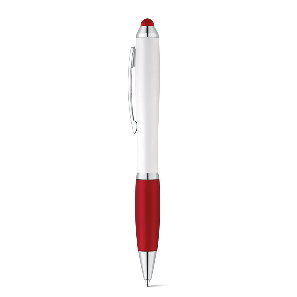 SANS. Шариковая ручка с зажимом из металла ,Красный - фото 1 - id-p111835101