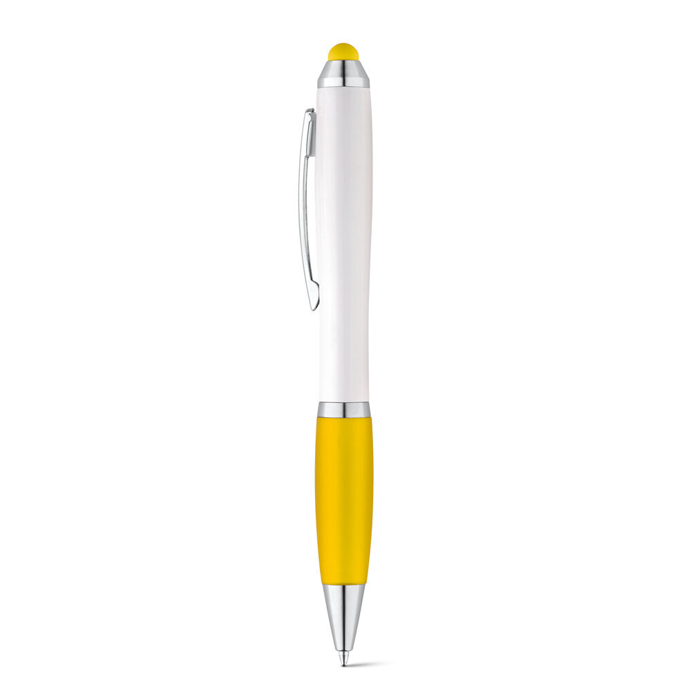 SANS. Шариковая ручка с зажимом из металла ,Жёлтый - фото 1 - id-p111835104
