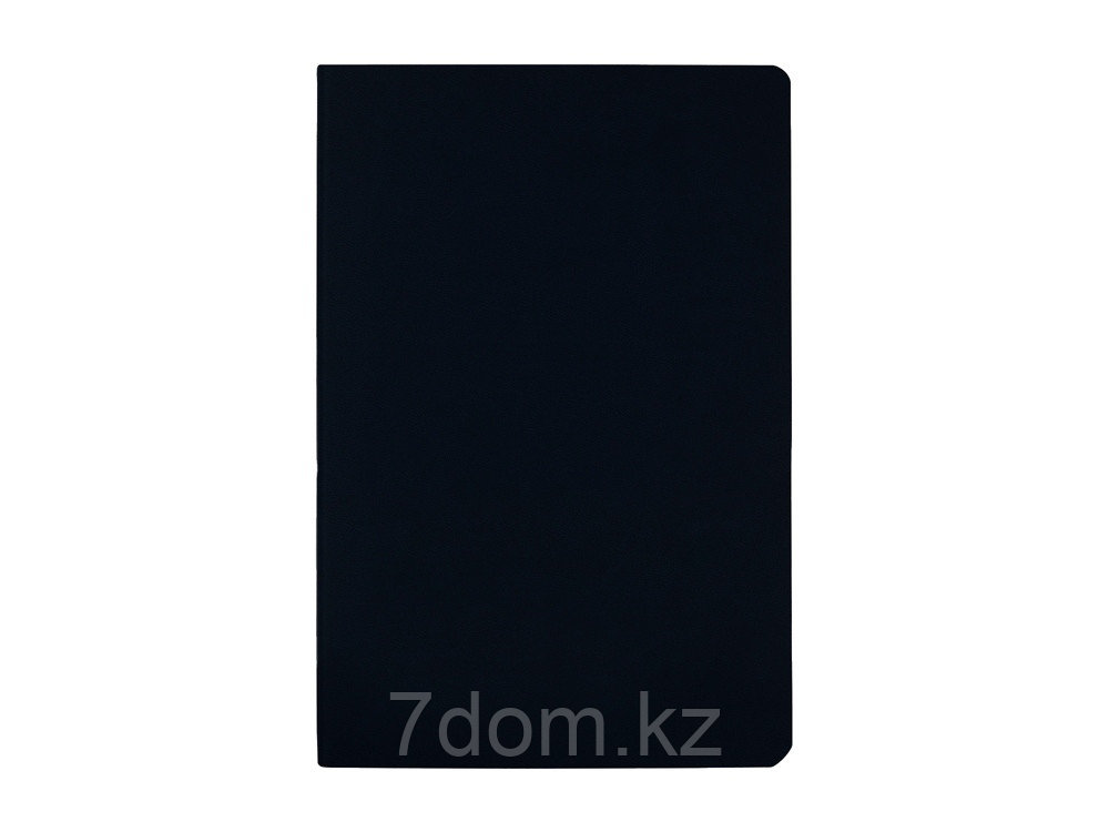 Бизнес тетрадь А5 Megapolis flex 60 л. soft touch клетка, темно-синий navy