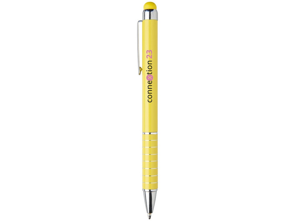 Алюминиевая глазурованная шариковая ручка, желтый - фото 5 - id-p111834391