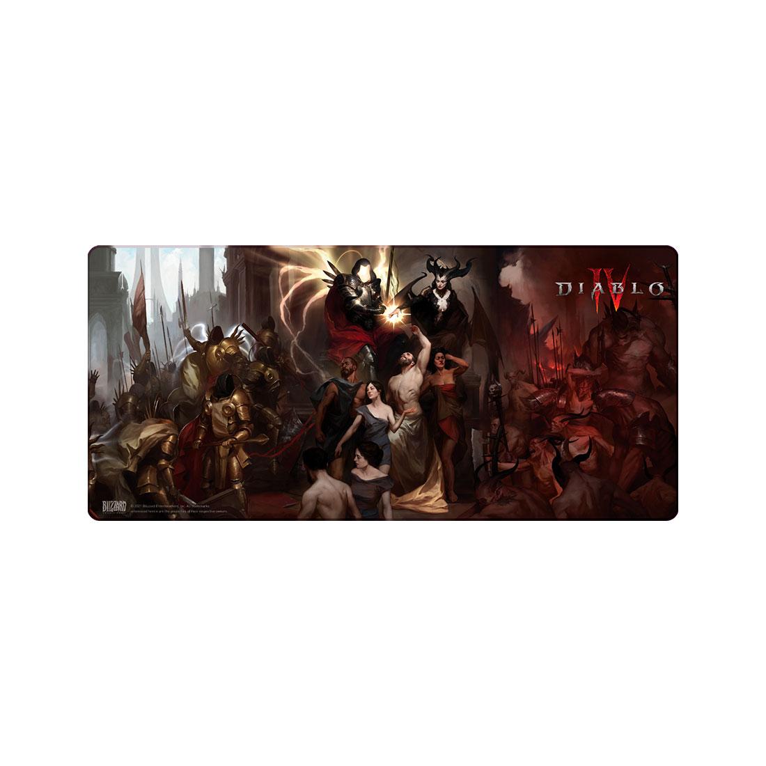 Коврик для компьютерной мыши Blizzard Diablo IV Inarius and Lilith XL - фото 1 - id-p111841671