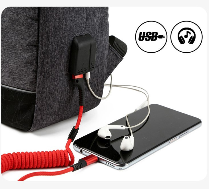 Рюкзак для ноутбука с Подзарядкой - фото 2 - id-p111841800