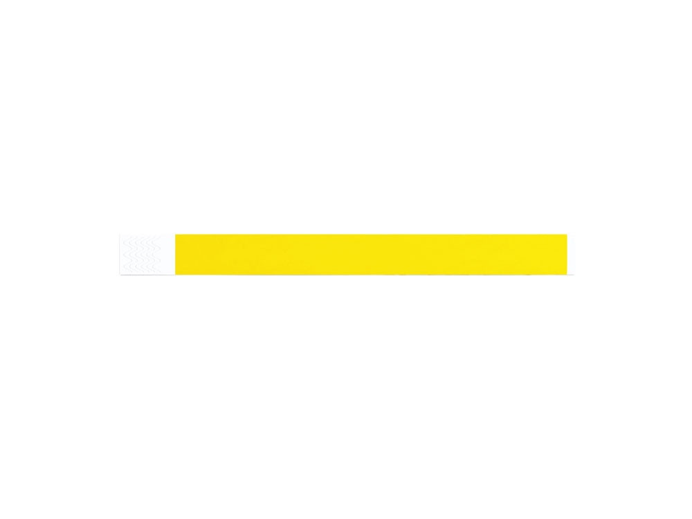 Браслет для мероприятий PARTY с индивидуальной нумерацией, желтый - фото 1 - id-p111843741