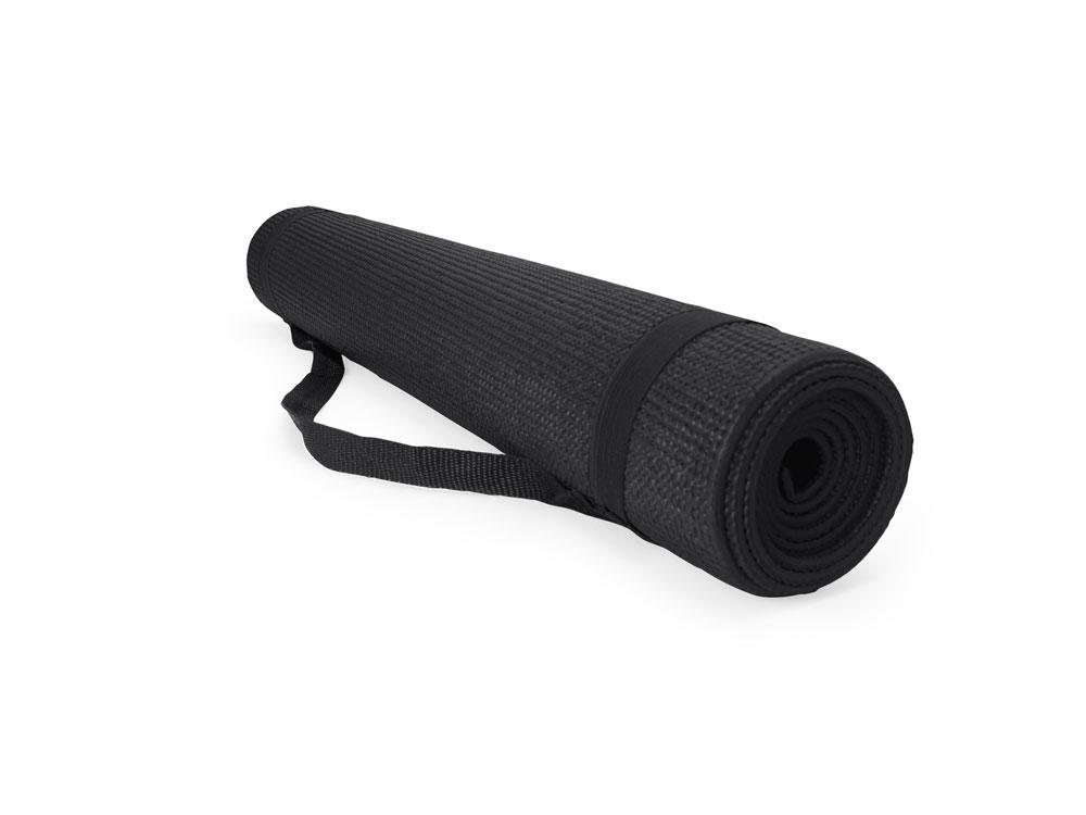 Легкий коврик для йоги CHAKRA, черный - фото 1 - id-p111843773