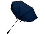 Зонт трость 23 Niel из переработанного ПЭТ-пластика, полуавтомат - Темно - синий, фото 3