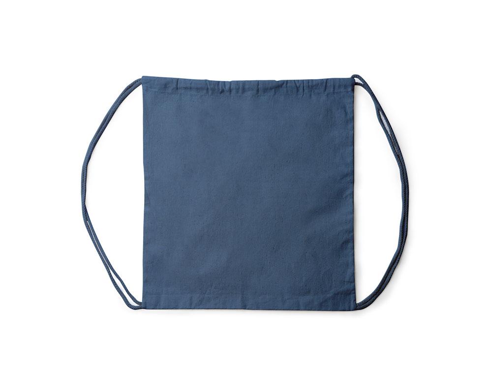 Рюкзак-мешок NASKA из конопляной ткани, светло-синий - фото 1 - id-p111843586