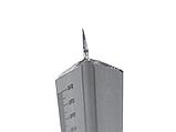 Алюминиевая линейка DINTEL треугольной формы (30 см), серебристый, фото 4