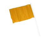 Флаг CELEB с небольшим флагштоком, апельсин, фото 2